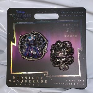Ursula Midnight Masquerade Disney PIN SET